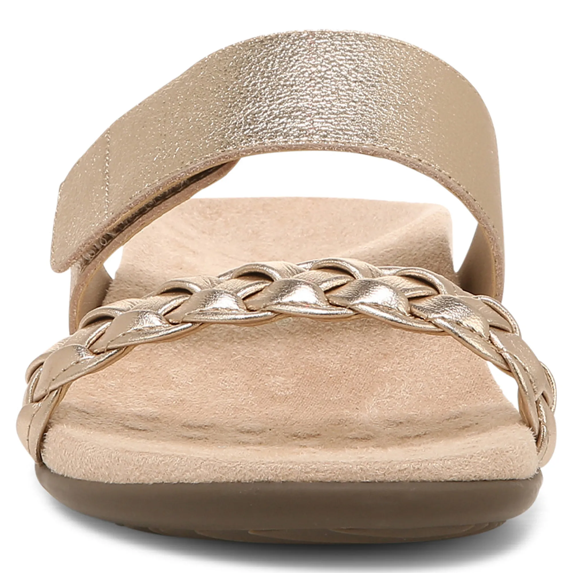 Store Vionic Jeanne Slide Sandal (Wide) Black|Cream|Gold|Rose