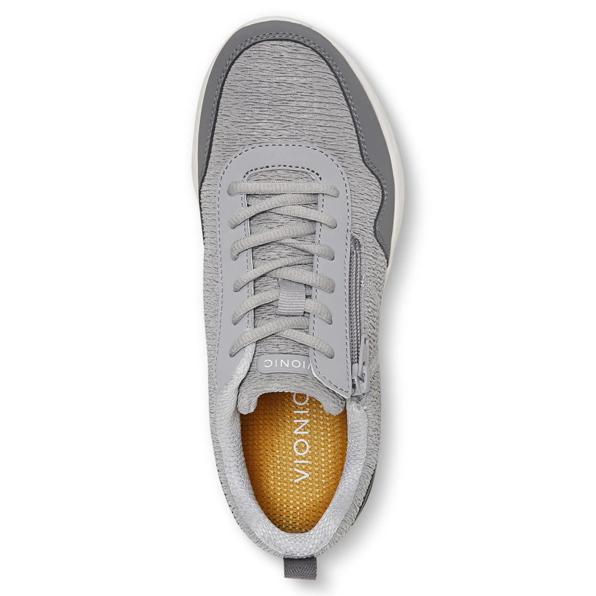 Best Vionic Jetta Sneaker Black|Light Grey|White