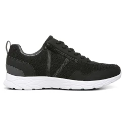 Cheap Vionic Jetta Sneaker (Wide) Black|Light Grey