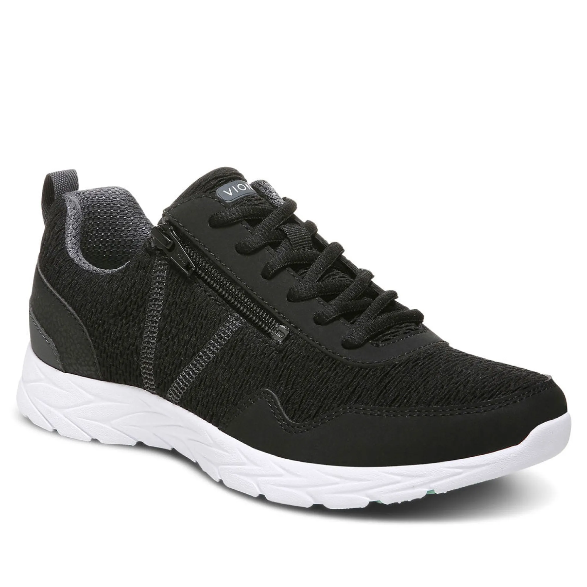 Shop Vionic Jetta Sneaker (Wide) Black|Light Grey