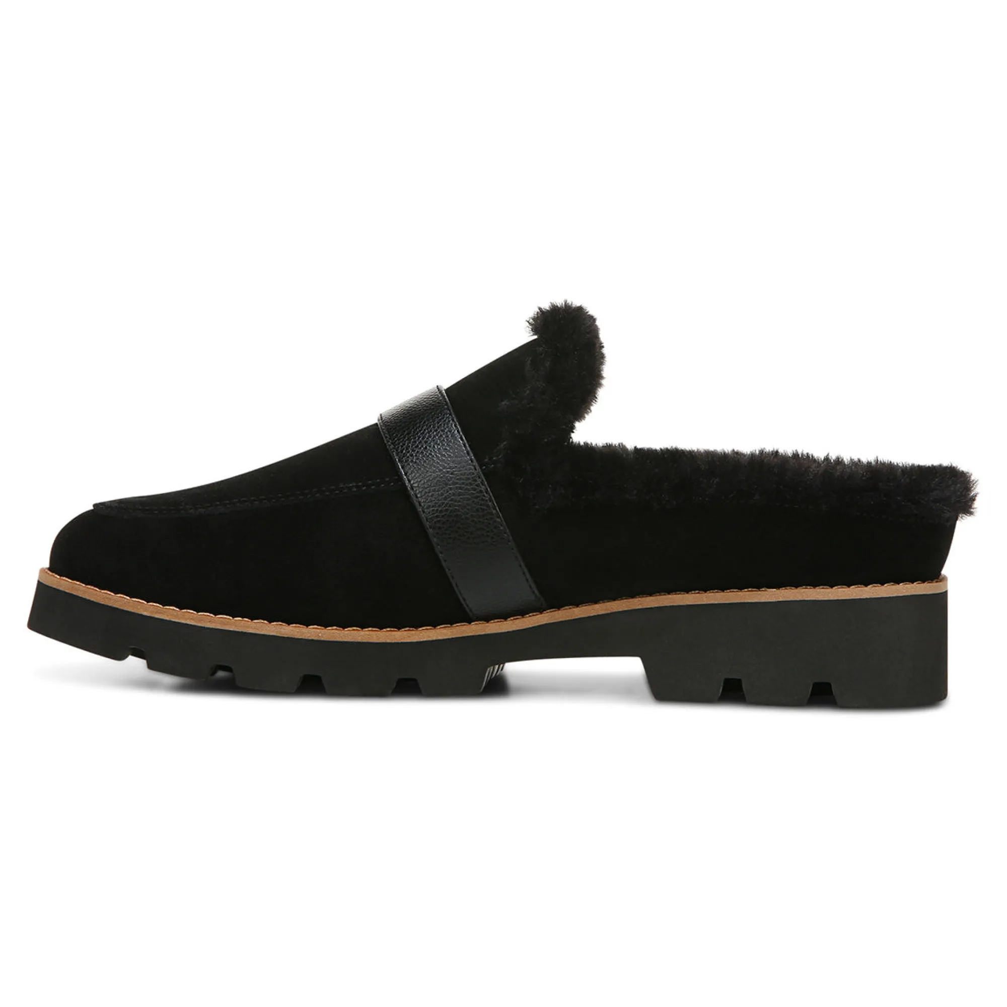 Shop Vionic Kailen Mule Black|Charcoal|Toffee