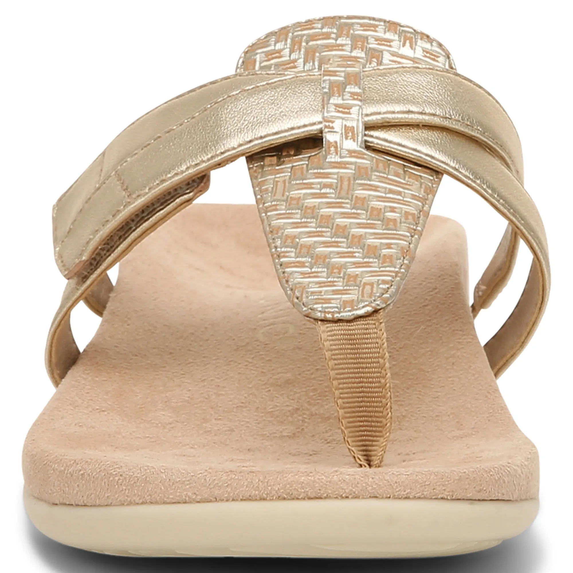 Flash Sale Vionic Karley Toe Post Sandal Black|Cream|Gold|Roze