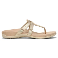 Flash Sale Vionic Karley Toe Post Sandal Black|Cream|Gold|Roze