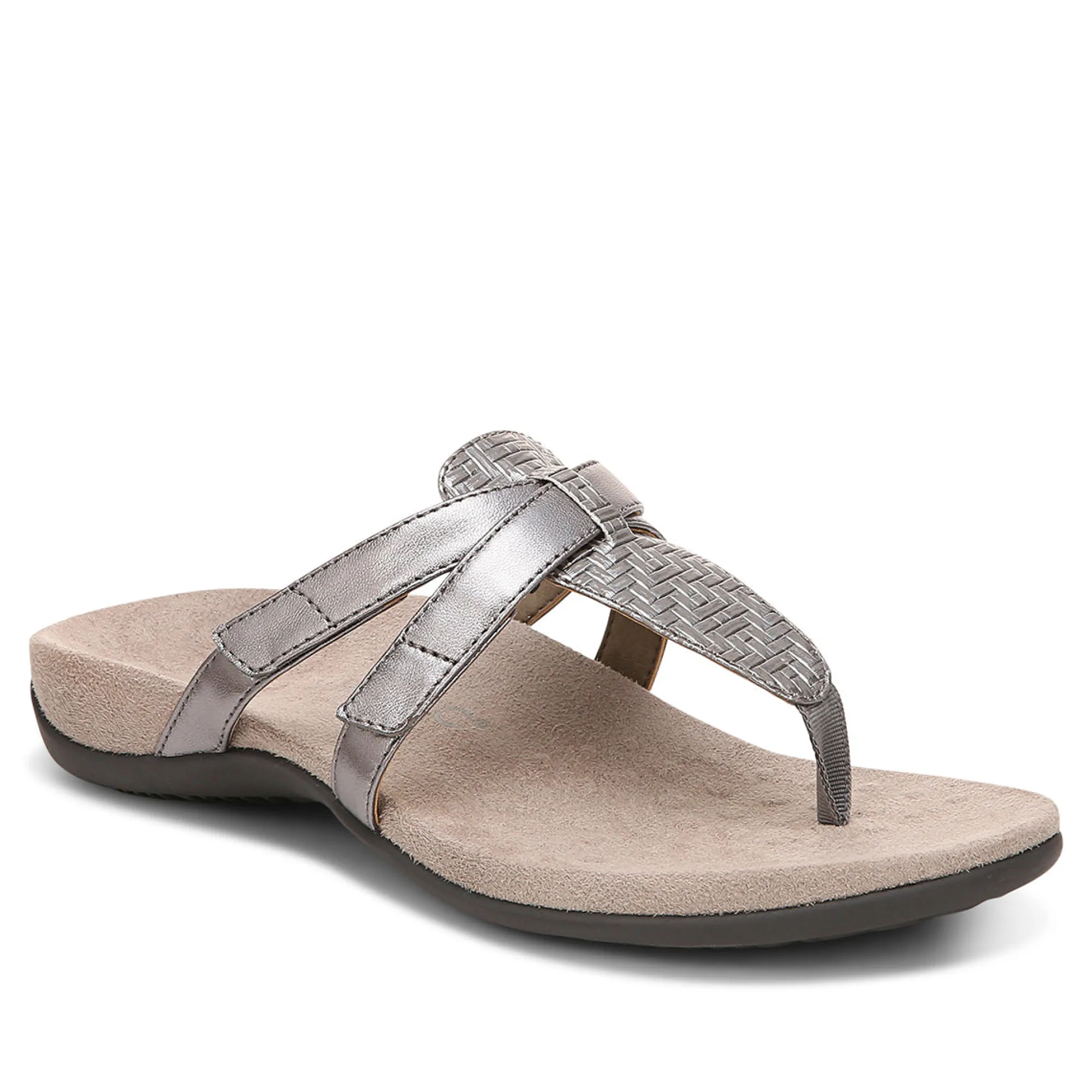Flash Sale Vionic Karley Toe Post Sandal Black|Cream|Gold|Roze