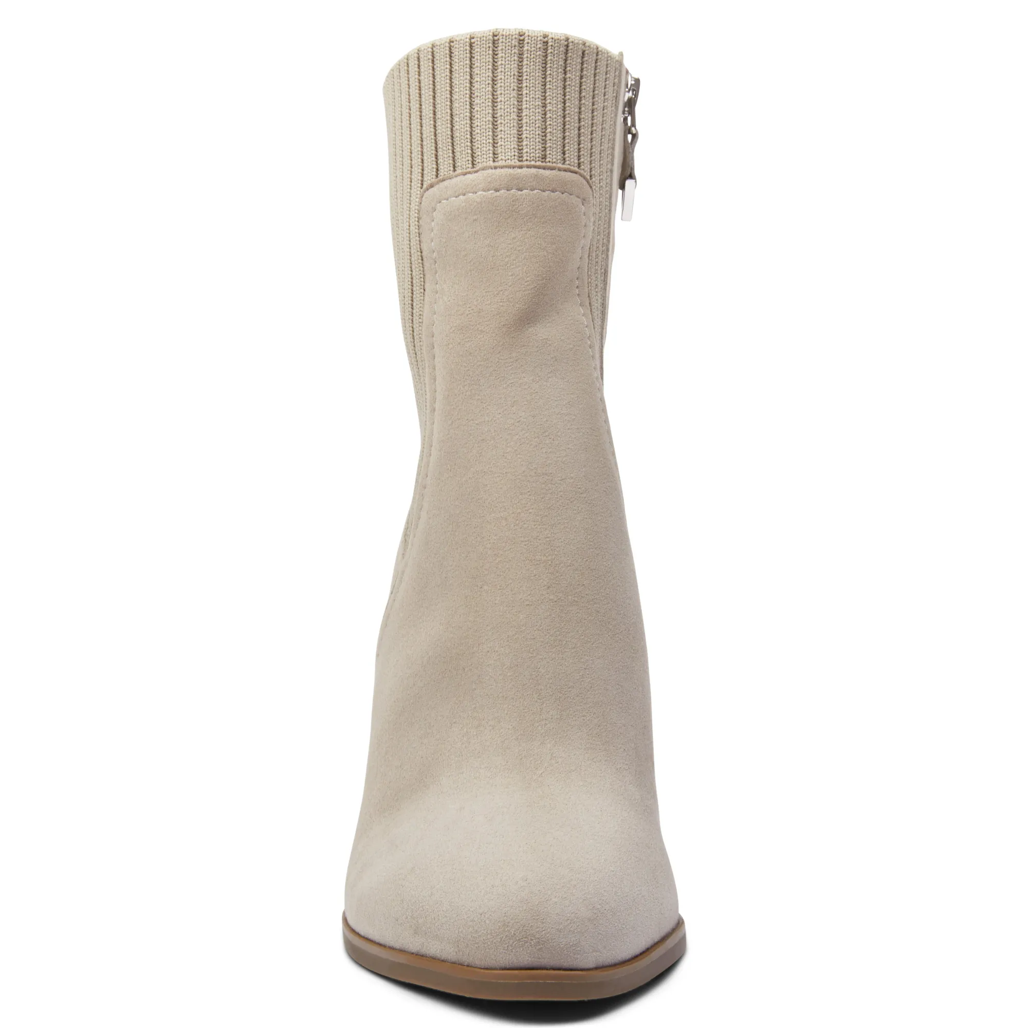 Outlet Vionic Kaylee Ankle Boot Black Suede Knit|Dark Taupe Suede/Knit|Olive|Toffee