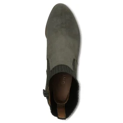 Outlet Vionic Kaylee Ankle Boot Black Suede Knit|Dark Taupe Suede/Knit|Olive|Toffee