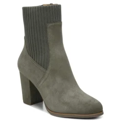 Best Vionic Kaylee Ankle Boot Black Suede Knit|Dark Taupe Suede/Knit|Olive|Toffee