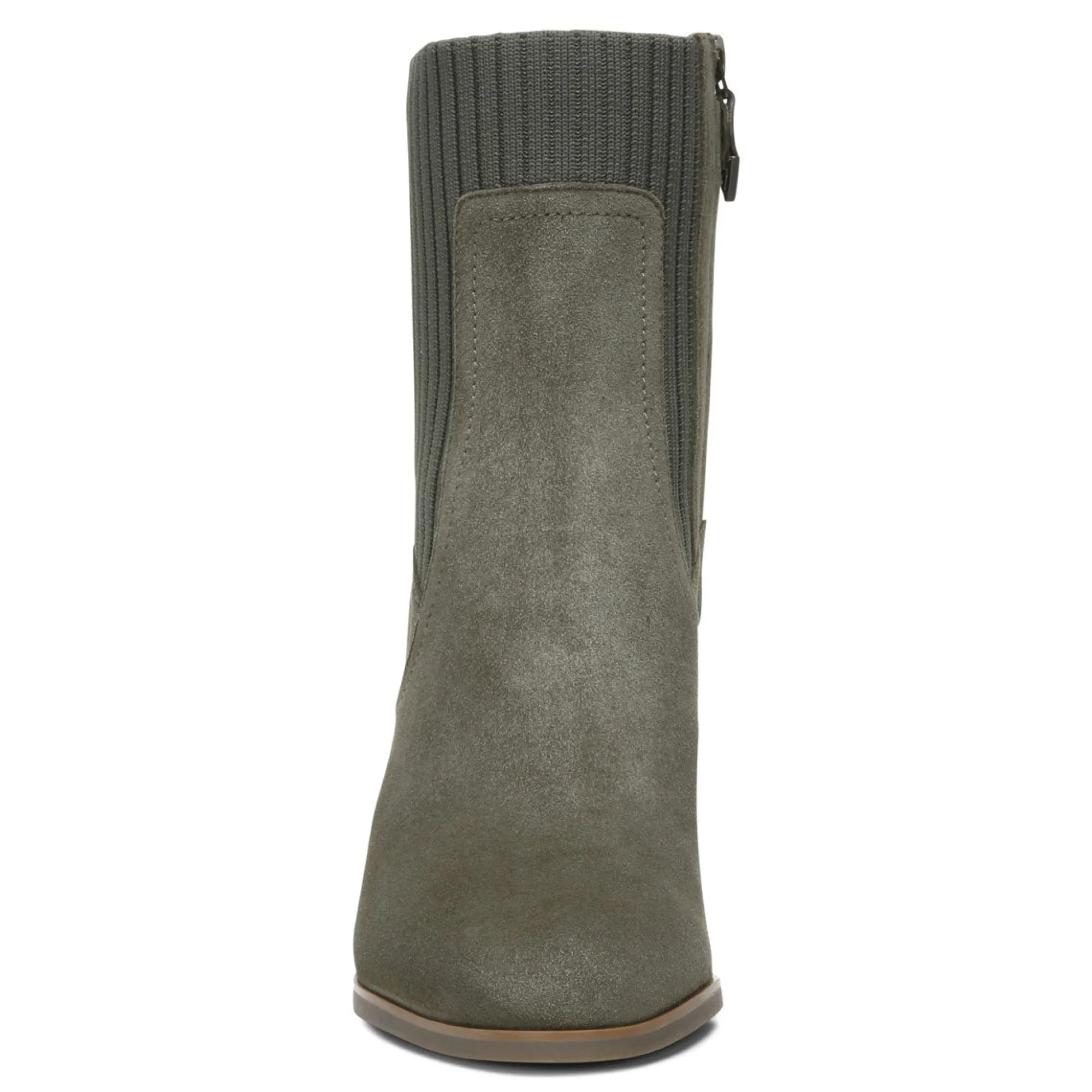 Best Vionic Kaylee Ankle Boot Black Suede Knit|Dark Taupe Suede/Knit|Olive|Toffee