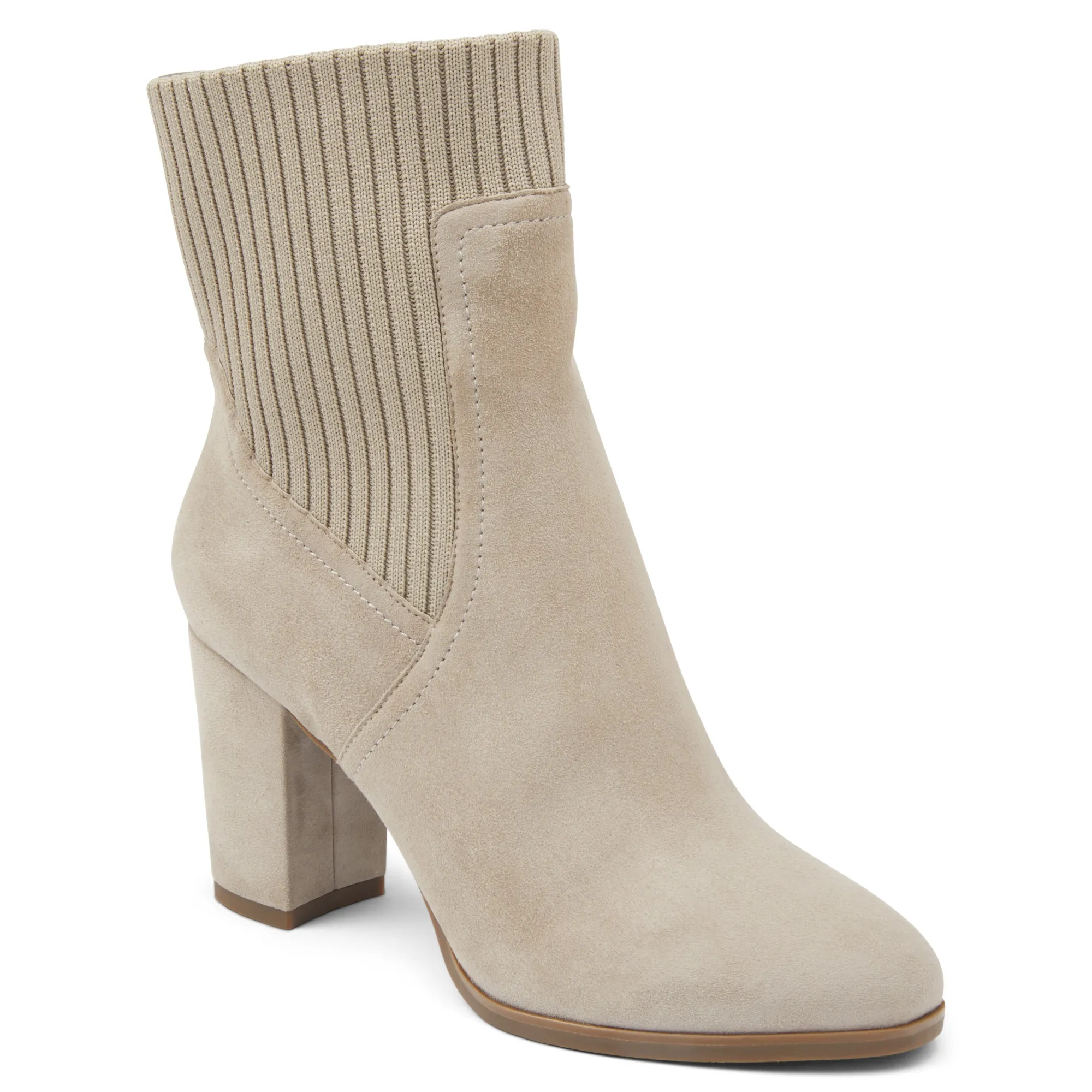 Best Vionic Kaylee Ankle Boot Black Suede Knit|Dark Taupe Suede/Knit|Olive|Toffee