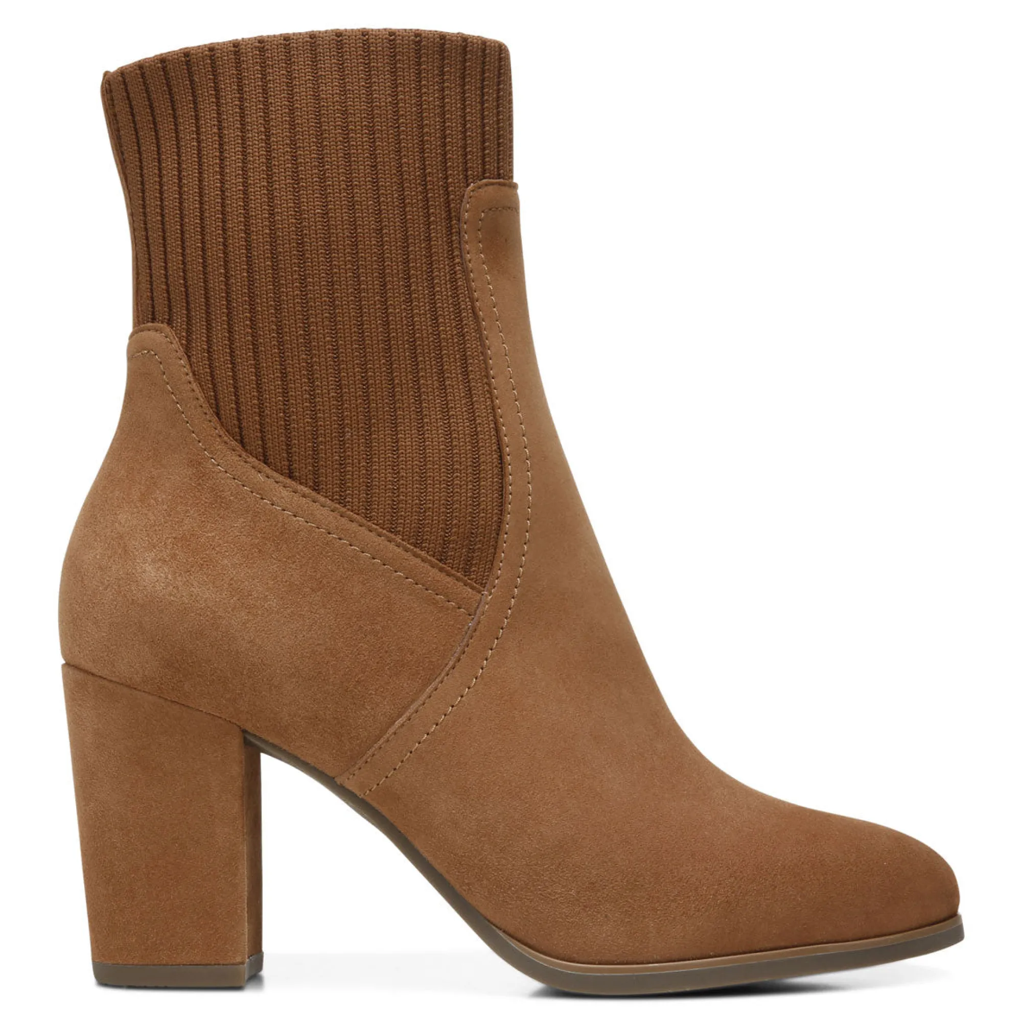 Best Vionic Kaylee Ankle Boot Black Suede Knit|Dark Taupe Suede/Knit|Olive|Toffee