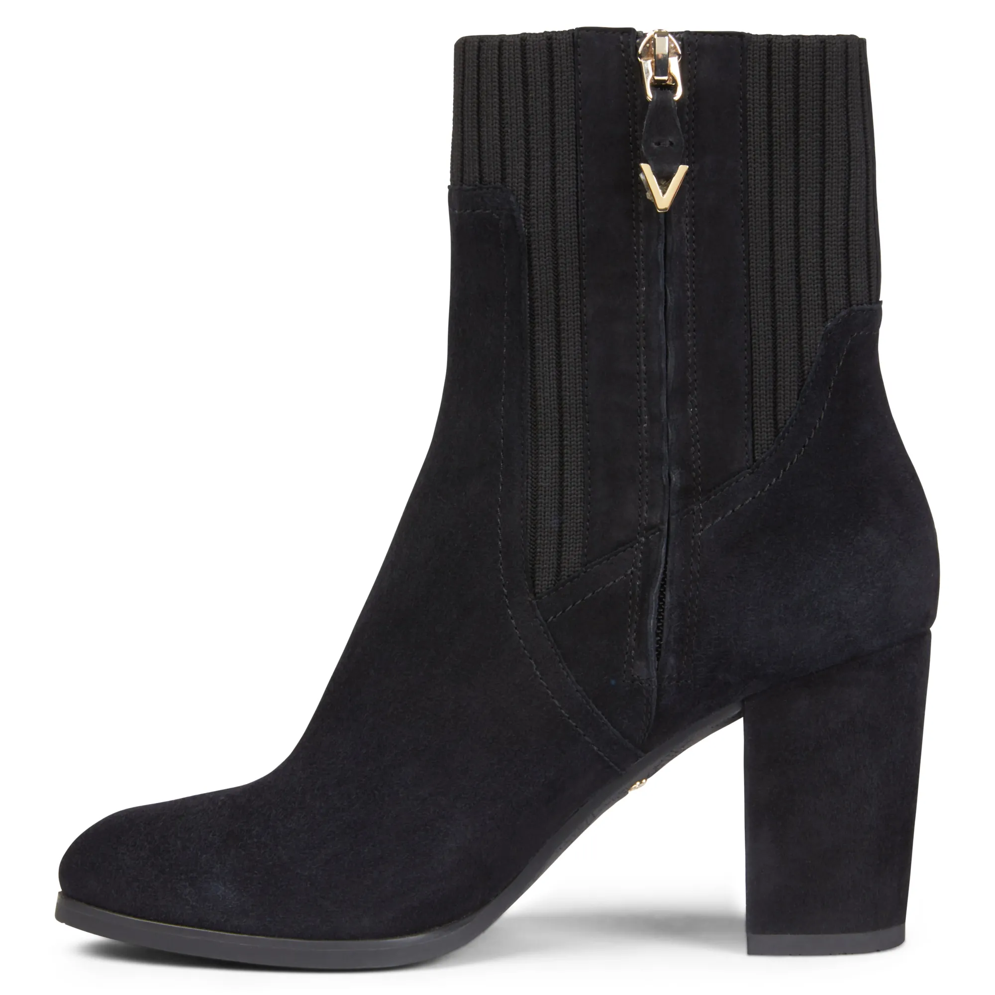 Best Vionic Kaylee Ankle Boot Black Suede Knit|Dark Taupe Suede/Knit|Olive|Toffee