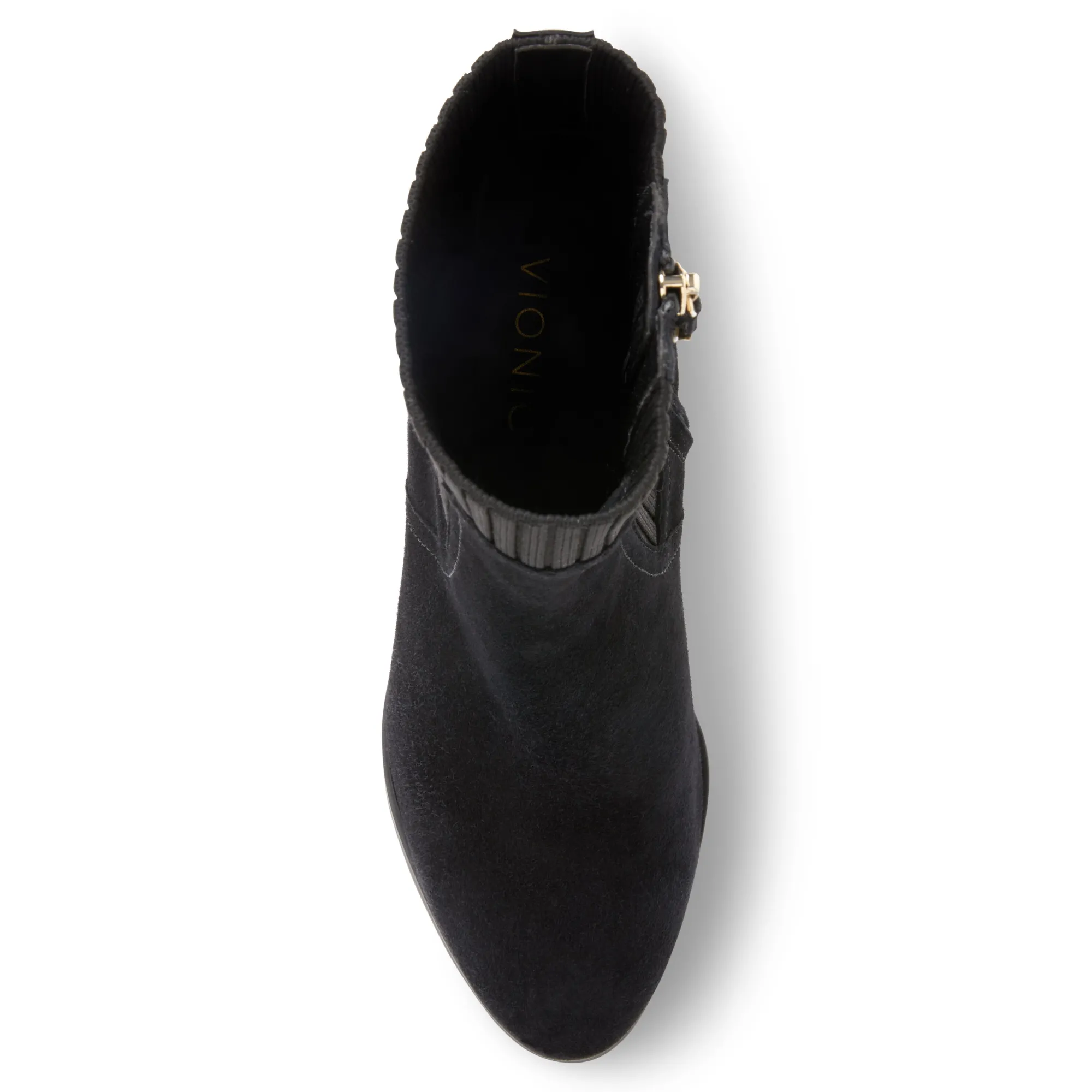 Best Vionic Kaylee Ankle Boot Black Suede Knit|Dark Taupe Suede/Knit|Olive|Toffee