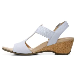 Clearance Vionic Kaytie Wedge Sandal Black|Blue Haze|Clay|Semolina