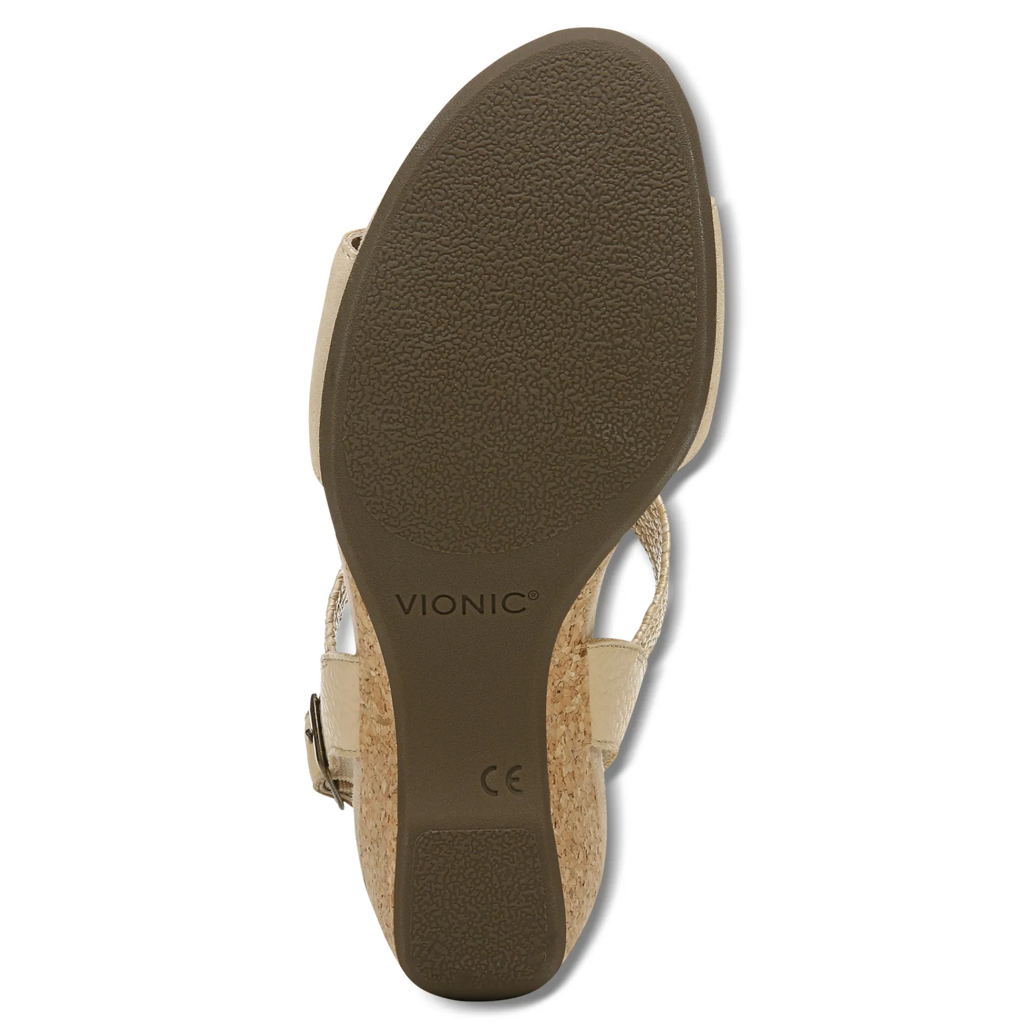 Clearance Vionic Kaytie Wedge Sandal Black|Blue Haze|Clay|Semolina