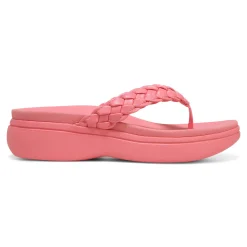 New Vionic Kenji Platform Sandal Ii Blue Shadow|Menta|Shell Pink