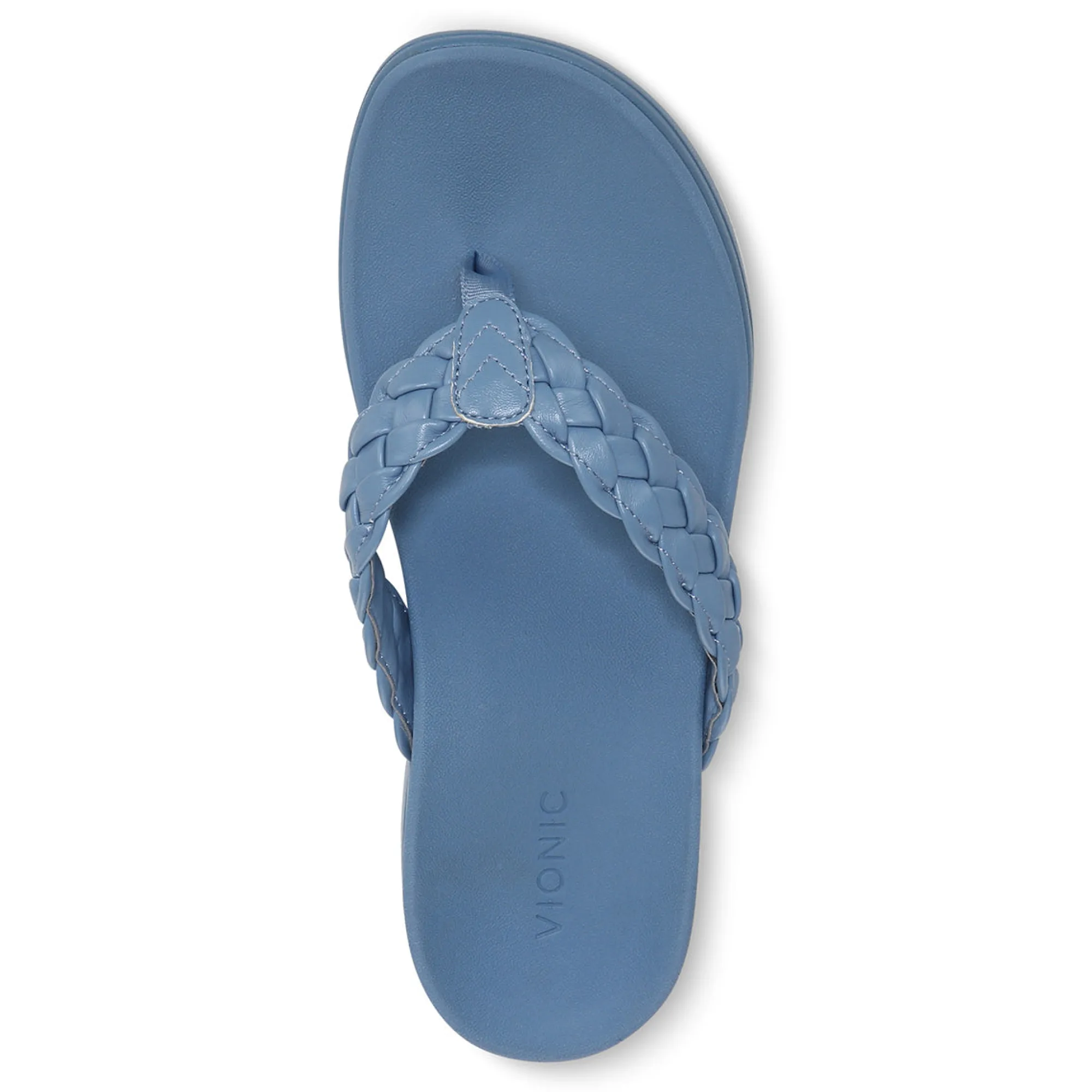 New Vionic Kenji Platform Sandal Ii Blue Shadow|Menta|Shell Pink