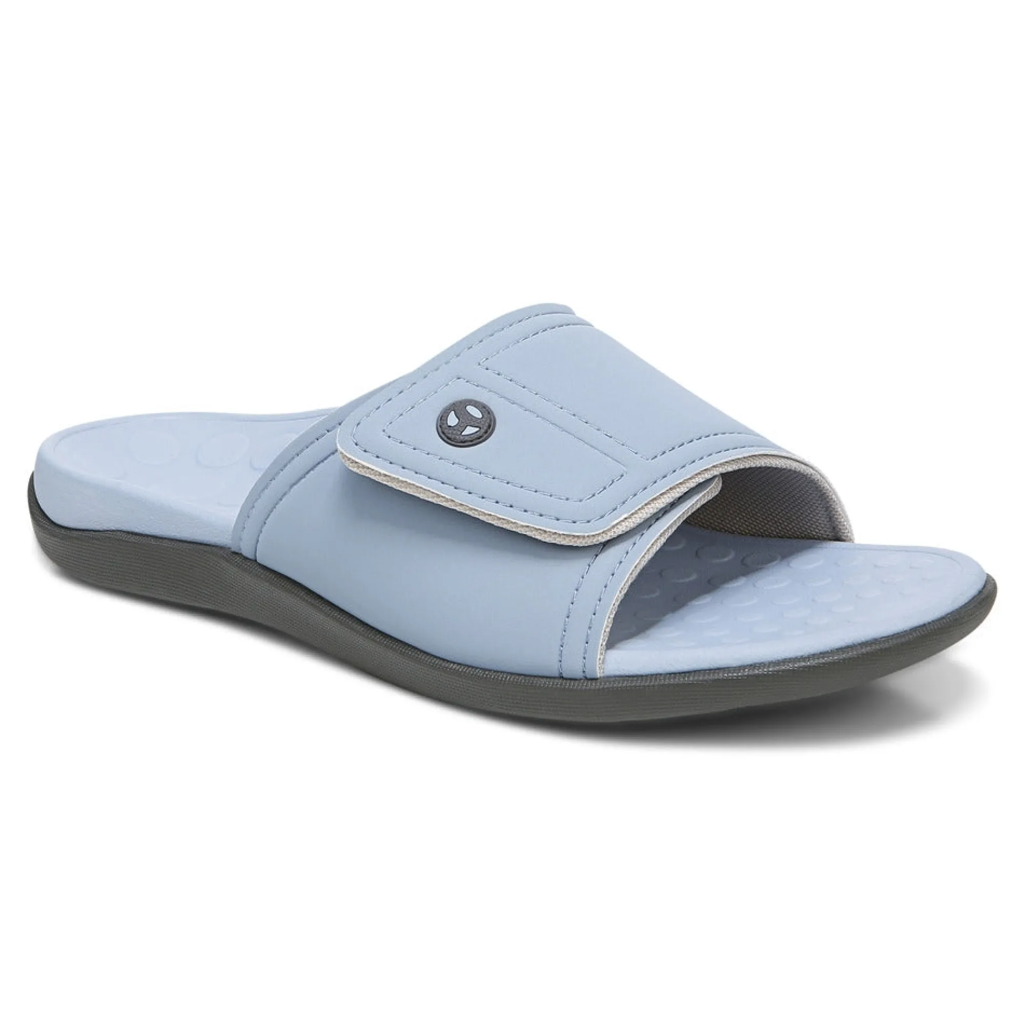 Best Sale Vionic Kiwi Slide Sandal Black|Camel|Sky|Vapor