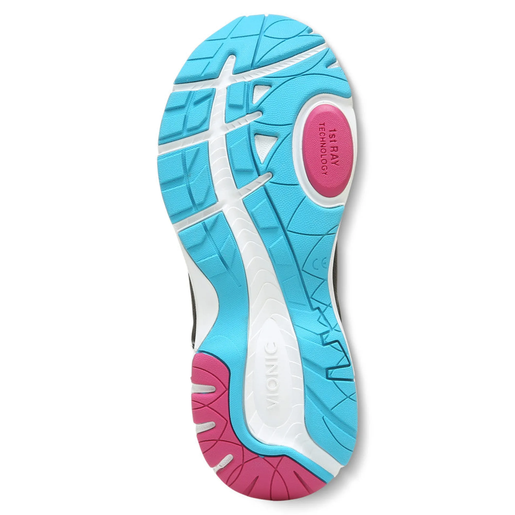 Clearance Vionic London Sneaker Black|Bluebell|Charcoal|Wasabi-Mint