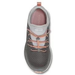 Clearance Vionic London Sneaker Black|Bluebell|Charcoal|Wasabi-Mint