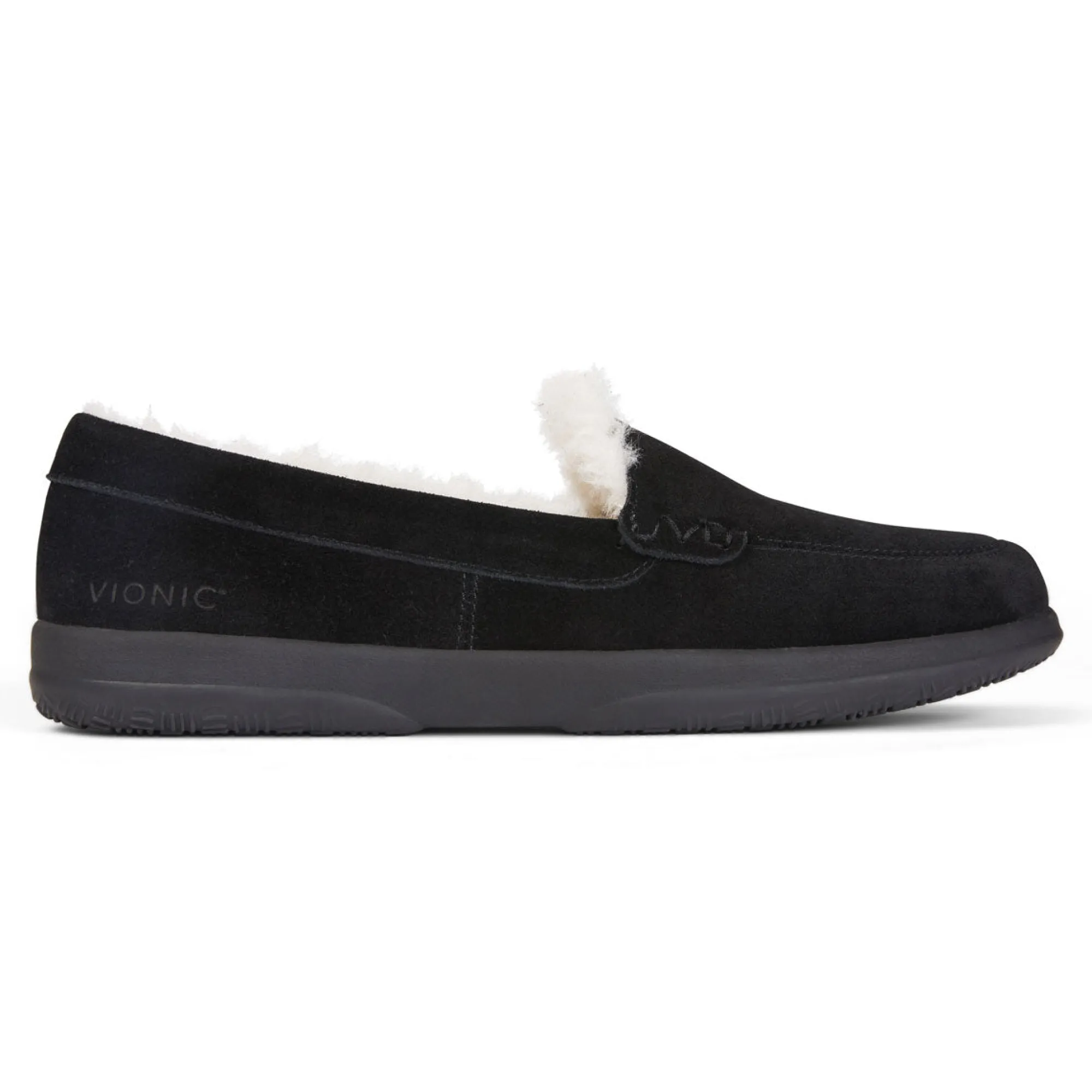 Online Vionic Lynez Slipper Black|Brown|Cream|Light Grey