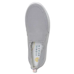 Discount Vionic Malibu Slip On Black|Cream|Lake Blue|Light Grey
