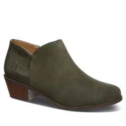 Store Vionic Marissa Ankle Bootie (Wide) Black|Chocolate|Olive