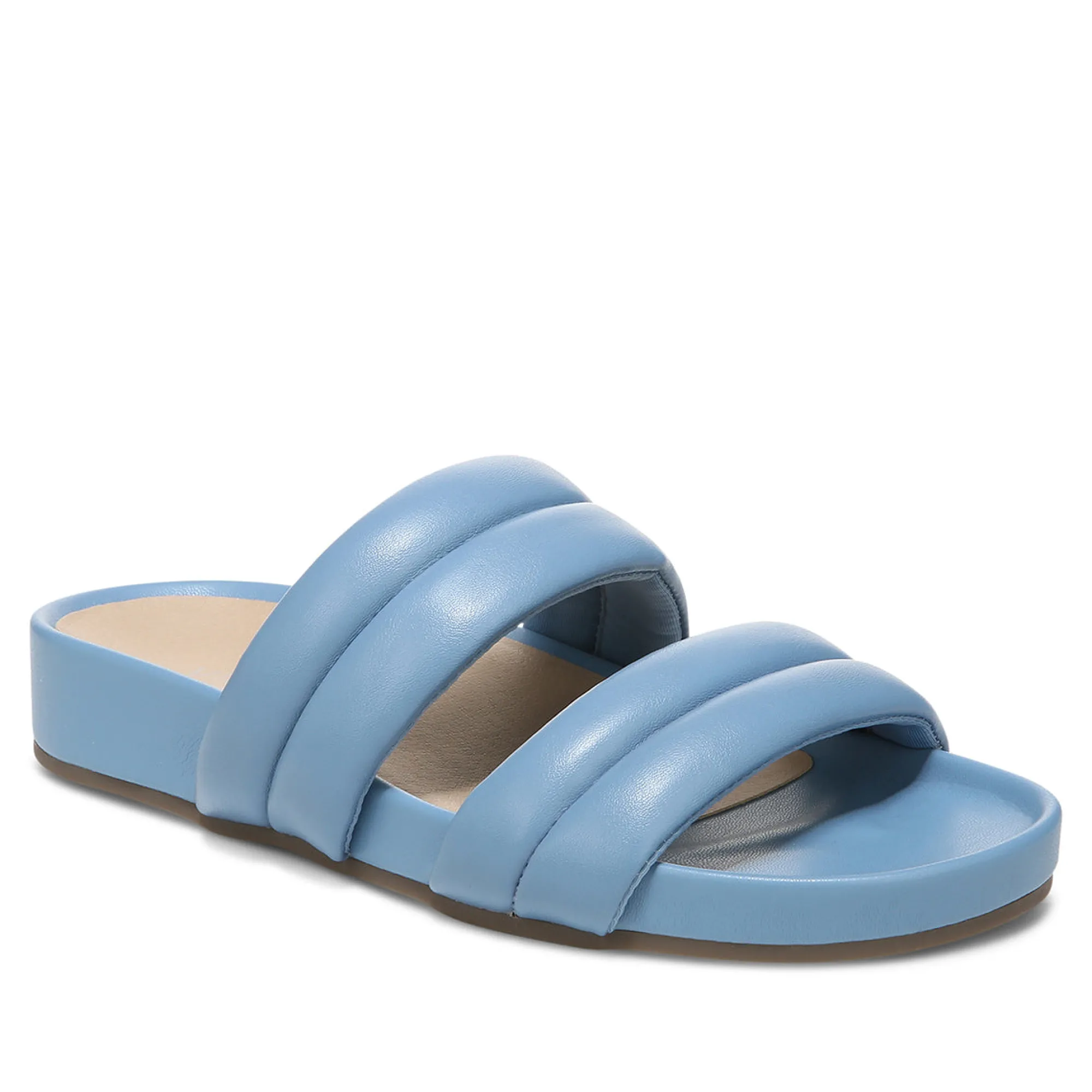 Sale Vionic Mayla Slide Sandal Blue Shadow|Black|Cream