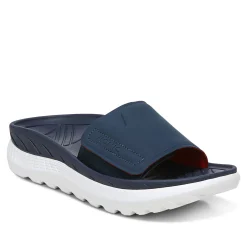 Online Vionic Men'S Rejuvenate Recovery Sandal Black/Black|Charcoal/Vapor|Navy
