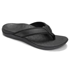 Best Vionic Men'S Tide Toe Post Sandal Black|Brown|Charcoal|Navy