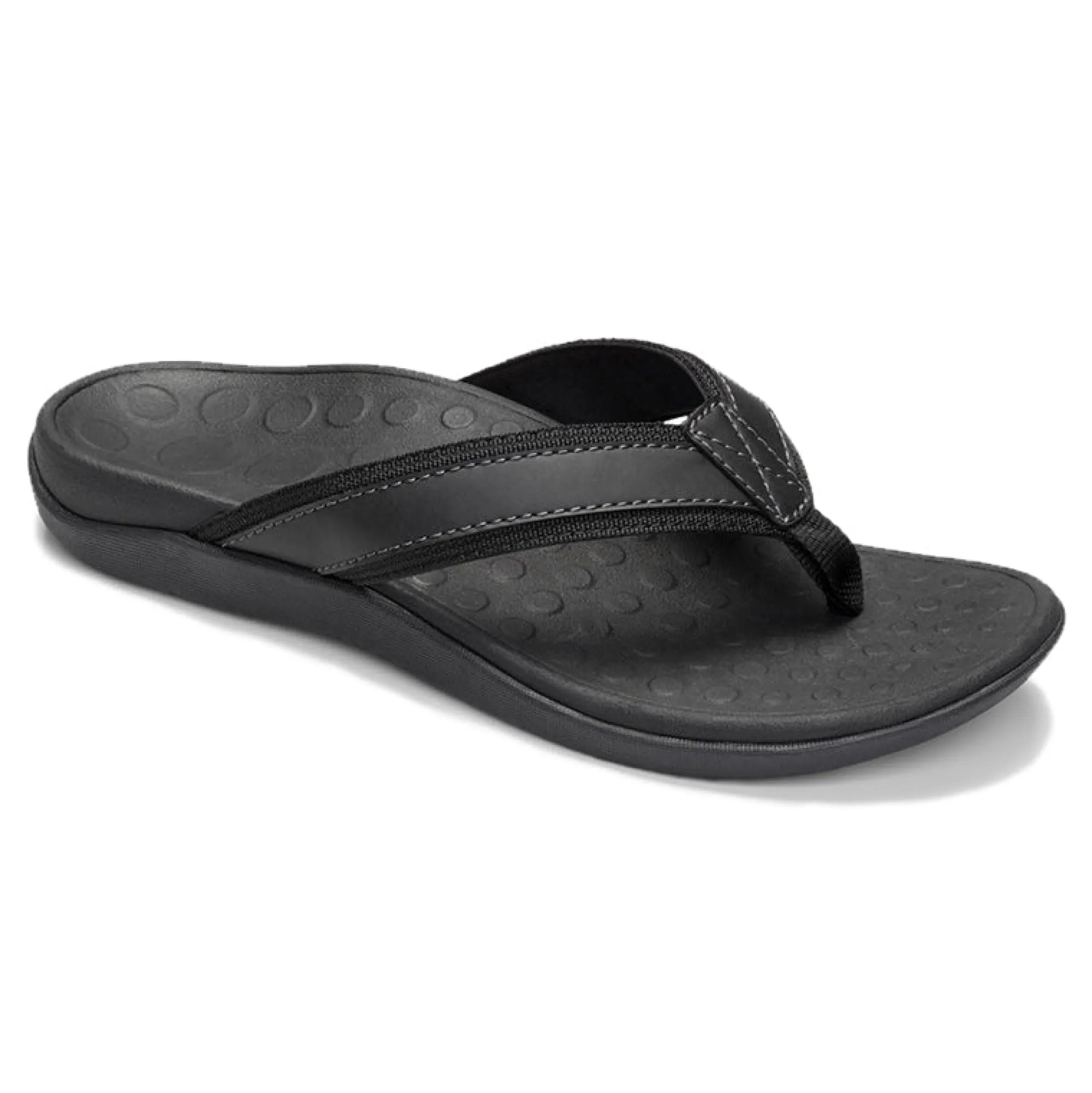 Best Vionic Men'S Tide Toe Post Sandal Black|Brown|Charcoal|Navy