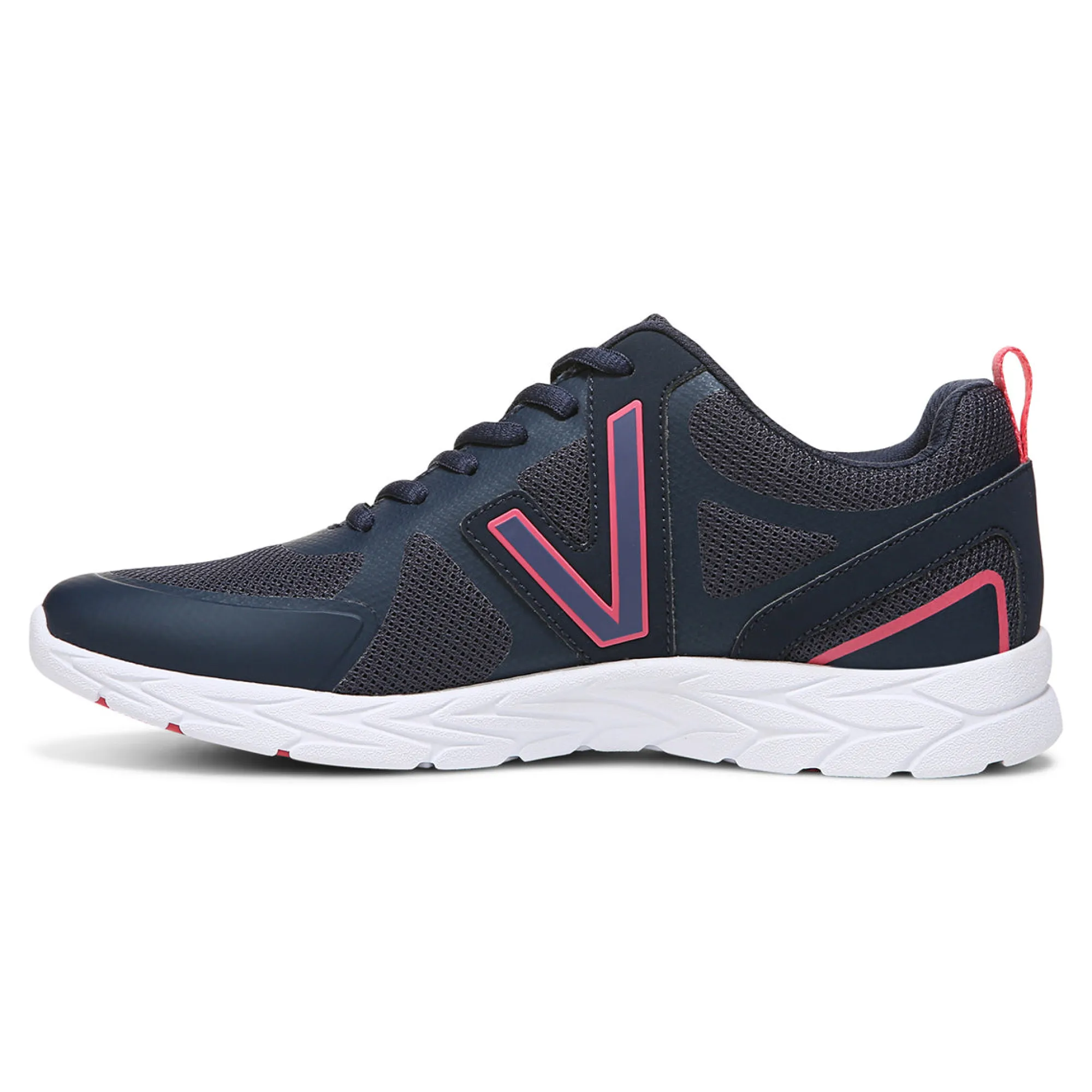 New Vionic Miles Ii Sneaker (Wide) Black/Charcoal|Blue Shadow|Navy/Pink|Vapor/Charcoal