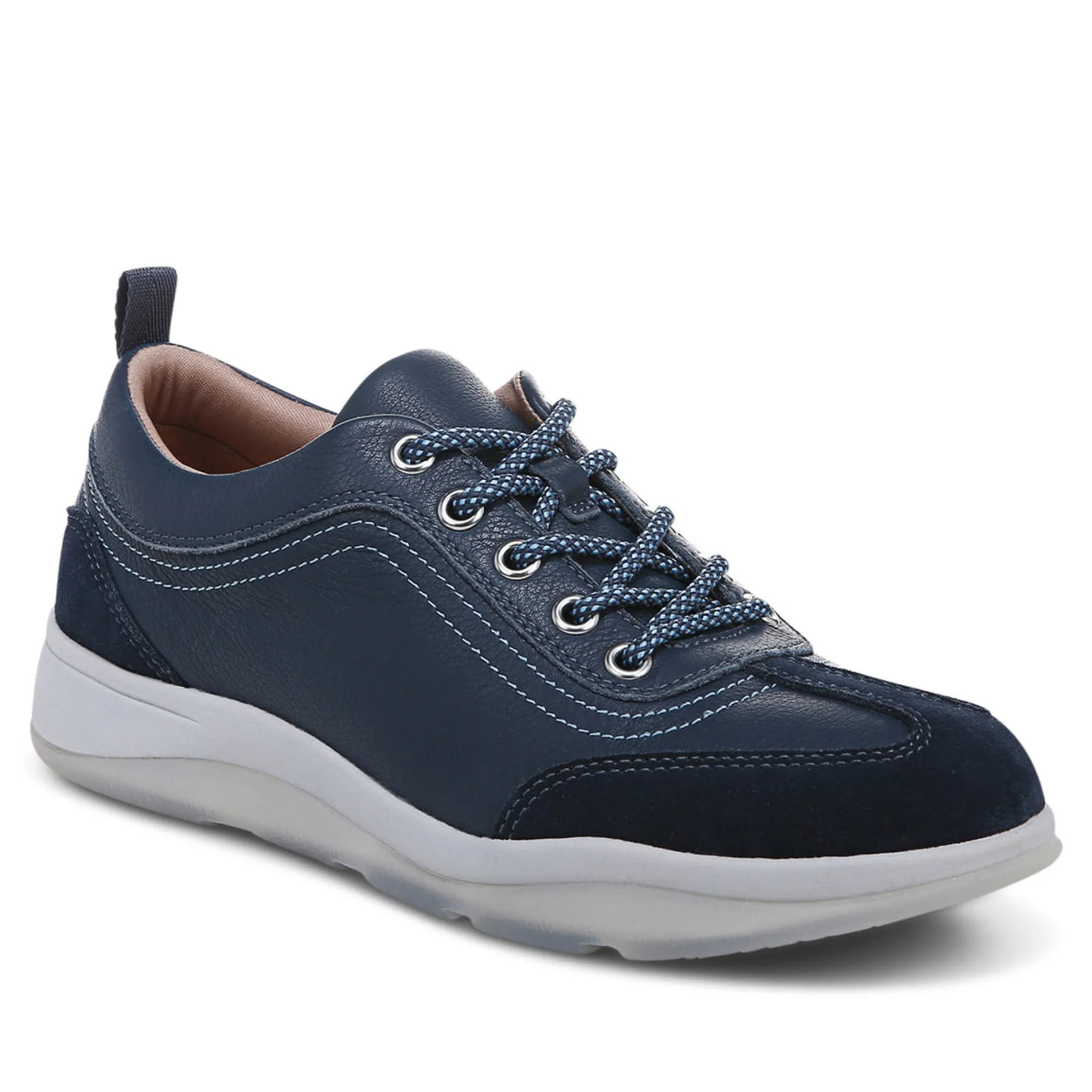 Shop Vionic Nyla Sneaker Black|Marshmallow|Navy