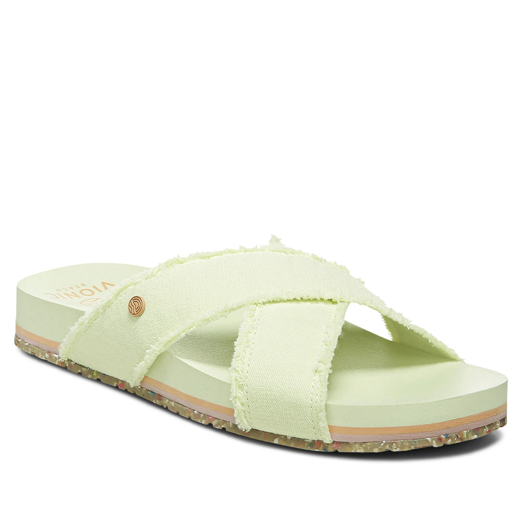 Sale Vionic Panama Sandal Black|Navy|Pale Lime|Poppy