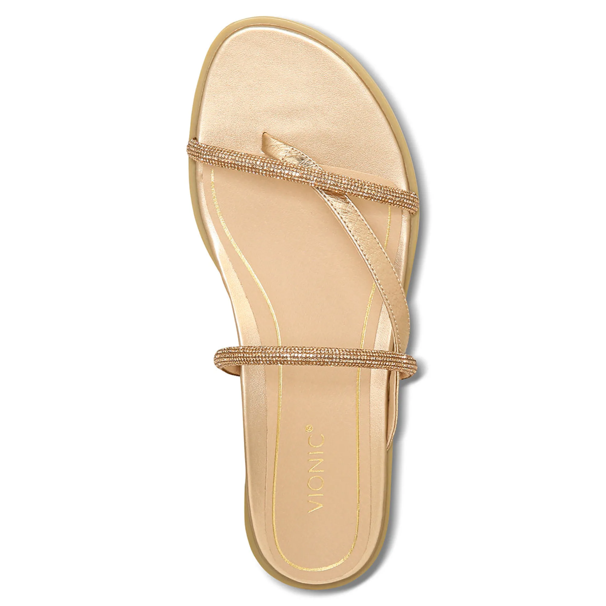 Shop Vionic Prism Sandal Black|Gold|Peach|White