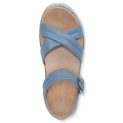 Outlet Vionic Reyna Platform Sandal Black|Blue Shadow|Cream|Vapor