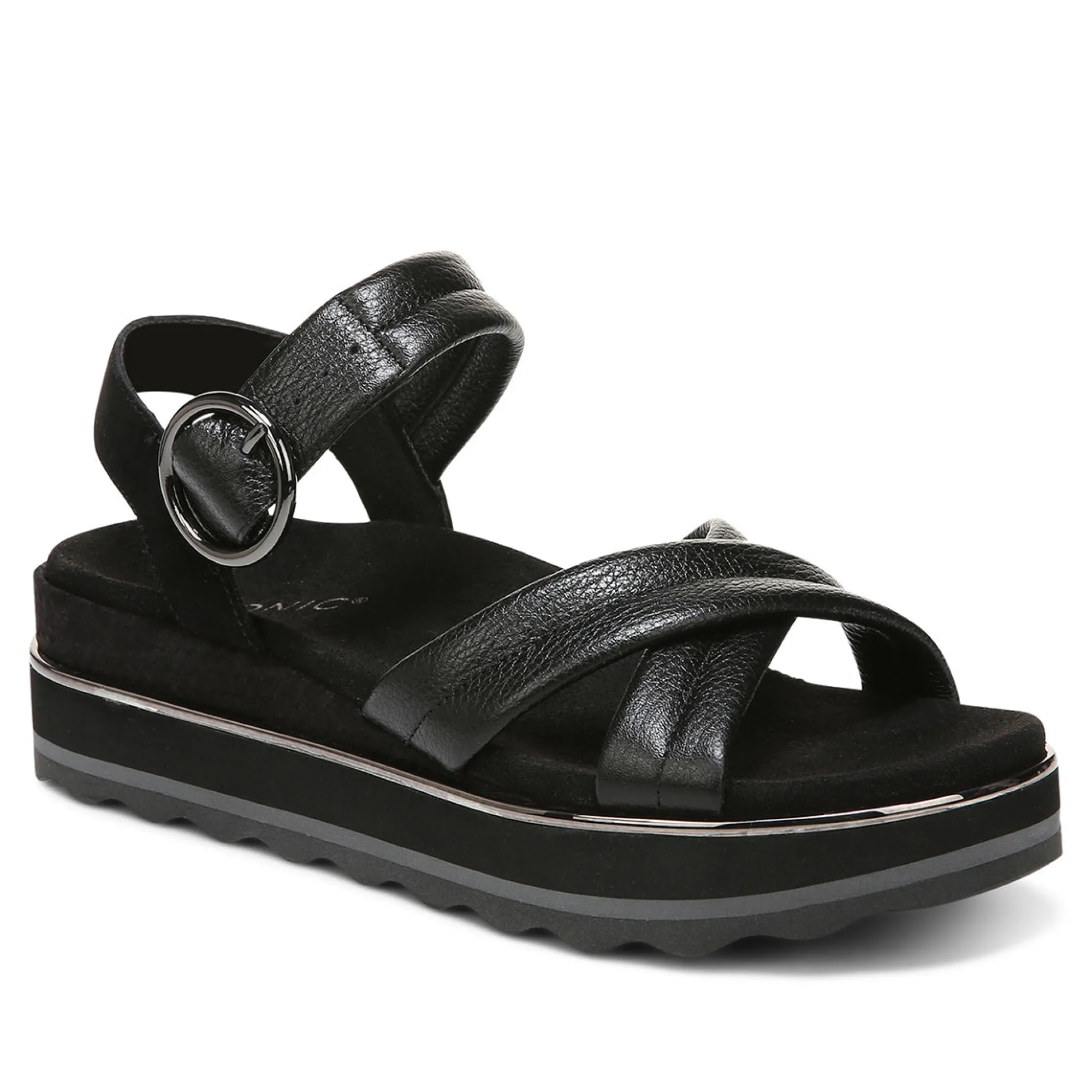 Outlet Vionic Reyna Platform Sandal Black|Blue Shadow|Cream|Vapor