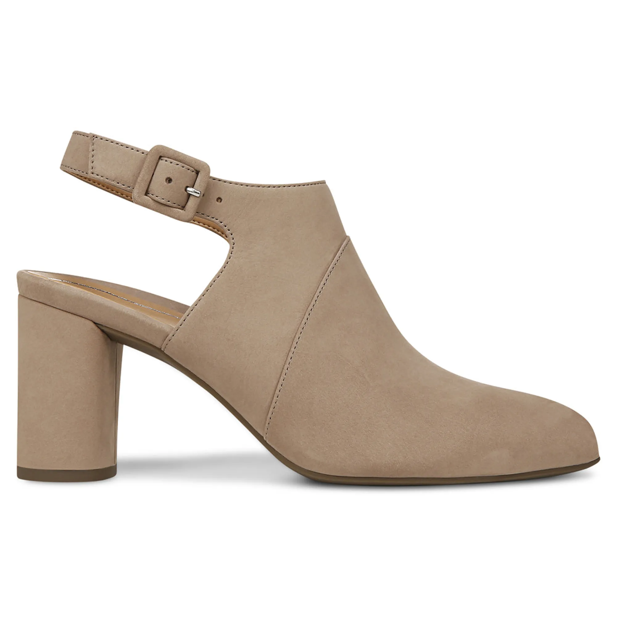 Best Sale Vionic Roseville Heeled Bootie Taupe Nubuck|Black Lea