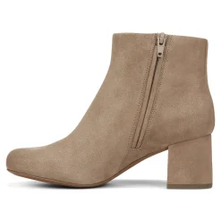 Outlet Vionic Sibley Ankle Boot Black Leather|Taupe Suede