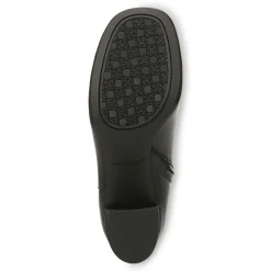 Outlet Vionic Sibley Ankle Boot Black Leather|Taupe Suede