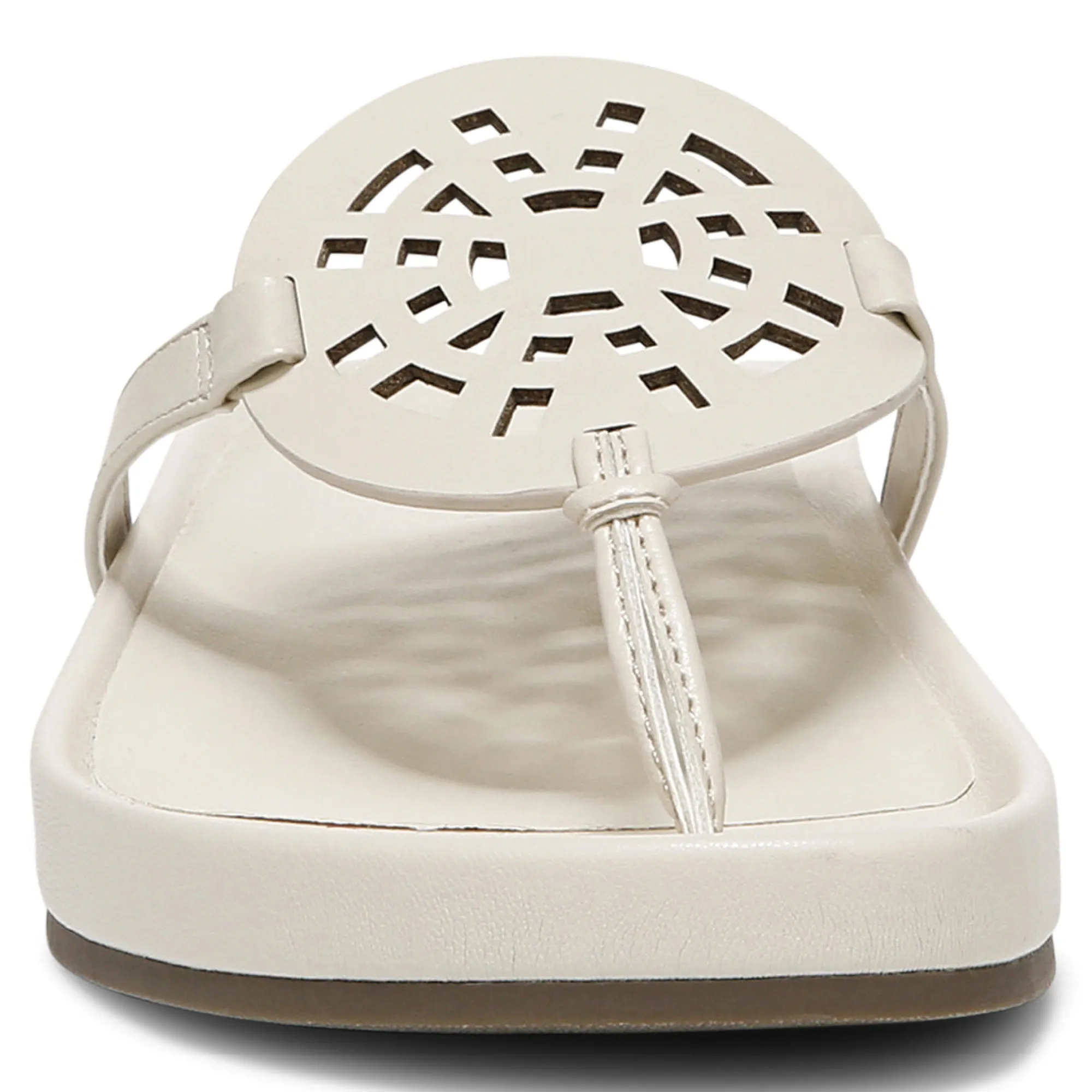 Clearance Vionic Solari Toe Post Sandal Clay|Black|Cream