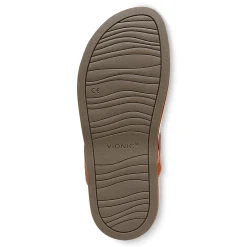 Clearance Vionic Solari Toe Post Sandal Clay|Black|Cream