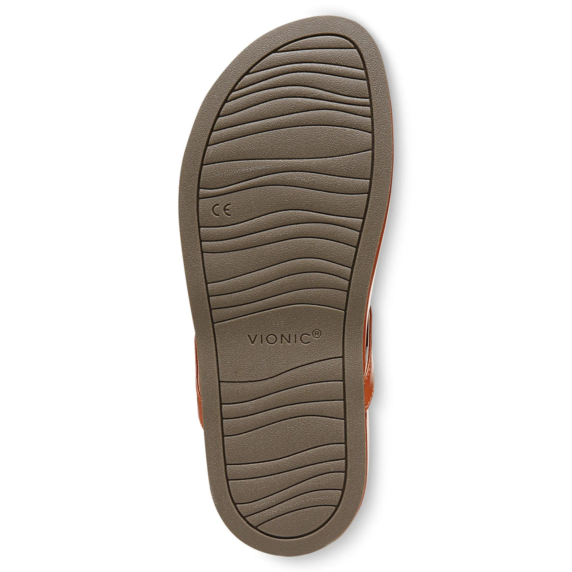 Clearance Vionic Solari Toe Post Sandal Clay|Black|Cream