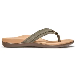 Hot Vionic Tide Aloe Toe Post Sandal Ii Lake Blue|Love Potion|Marigold|Olive