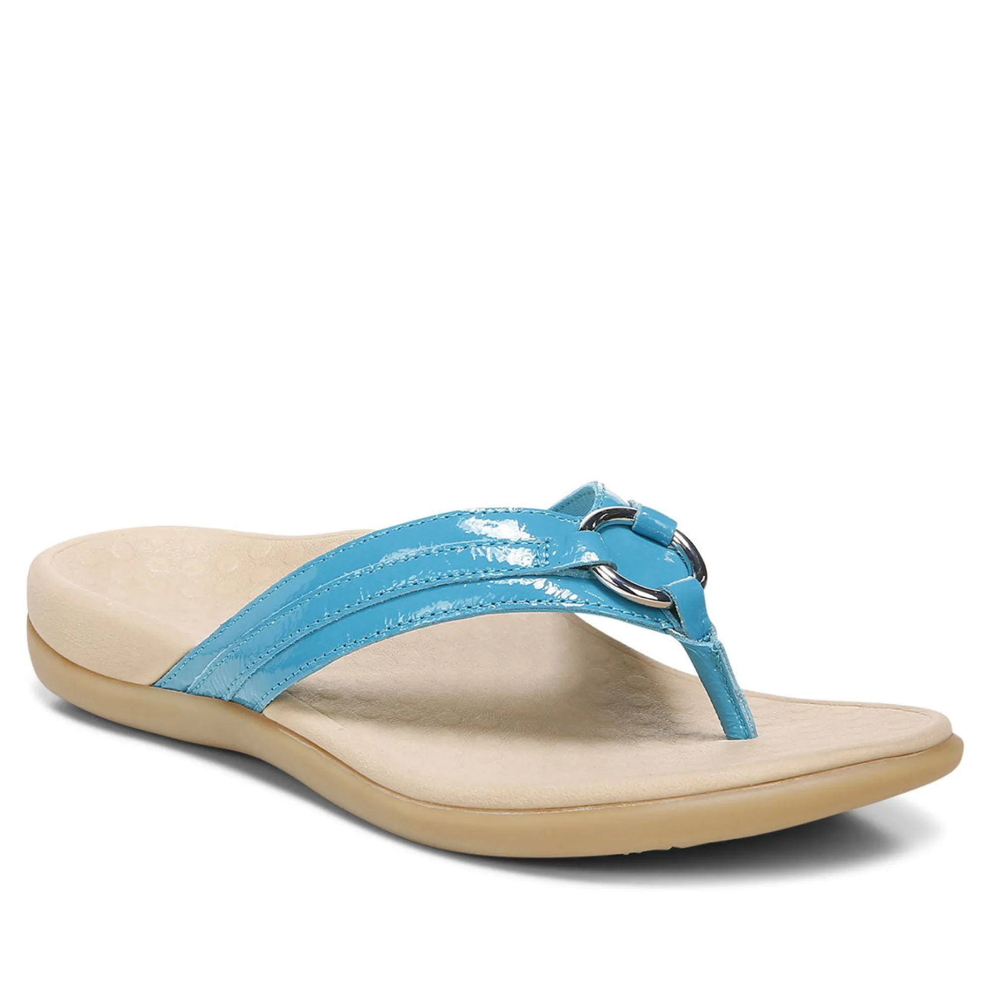 Hot Vionic Tide Aloe Toe Post Sandal Ii Lake Blue|Love Potion|Marigold|Olive
