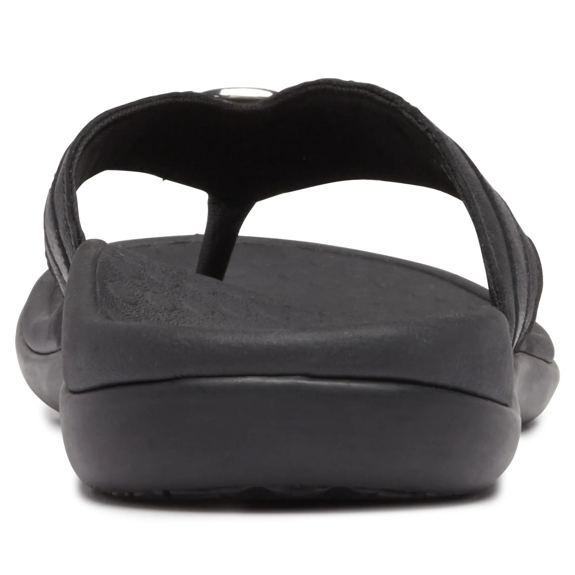 Cheap Vionic Tide Aloe Toe Post Sandal Black|Black Leather|Champagne|Lavender