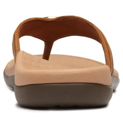 Cheap Vionic Tide Aloe Toe Post Sandal Black|Black Leather|Champagne|Lavender