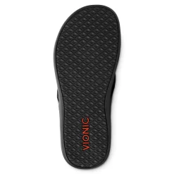 Outlet Vionic Tide Ii Toe Post Sandal Black|Bronze|Gold Cork|Lichen