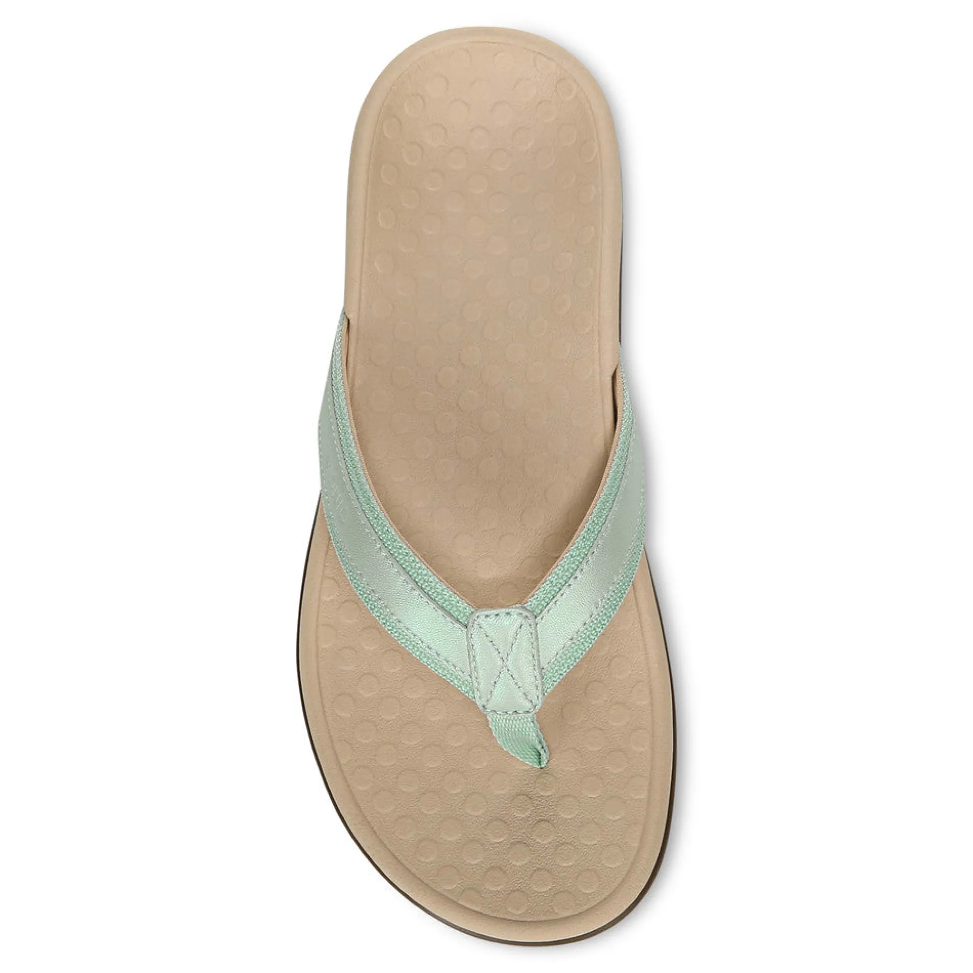 Outlet Vionic Tide Ii Toe Post Sandal Black|Bronze|Gold Cork|Lichen