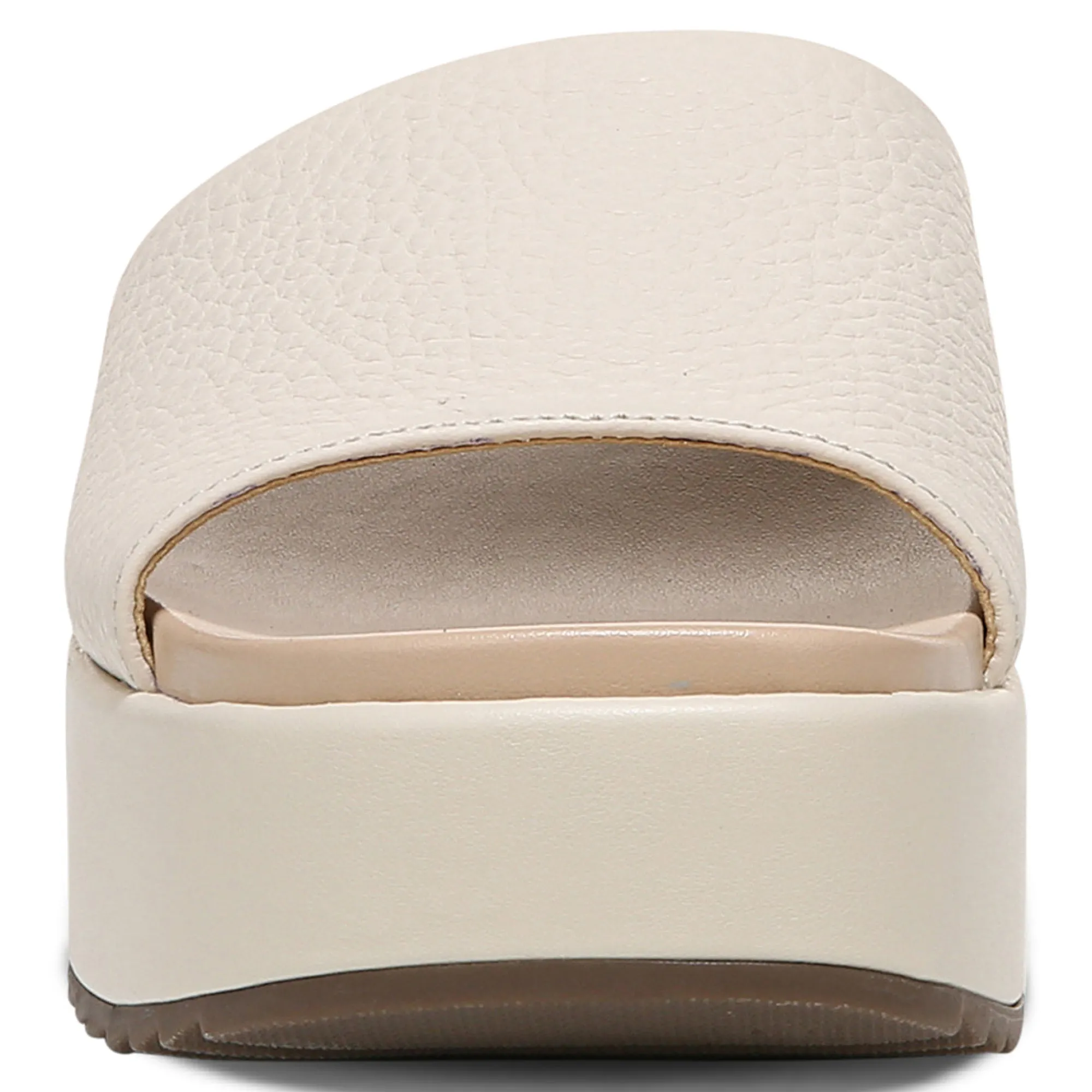 Best Sale Vionic Trista Platform Sandal Black Tumbled|Cream