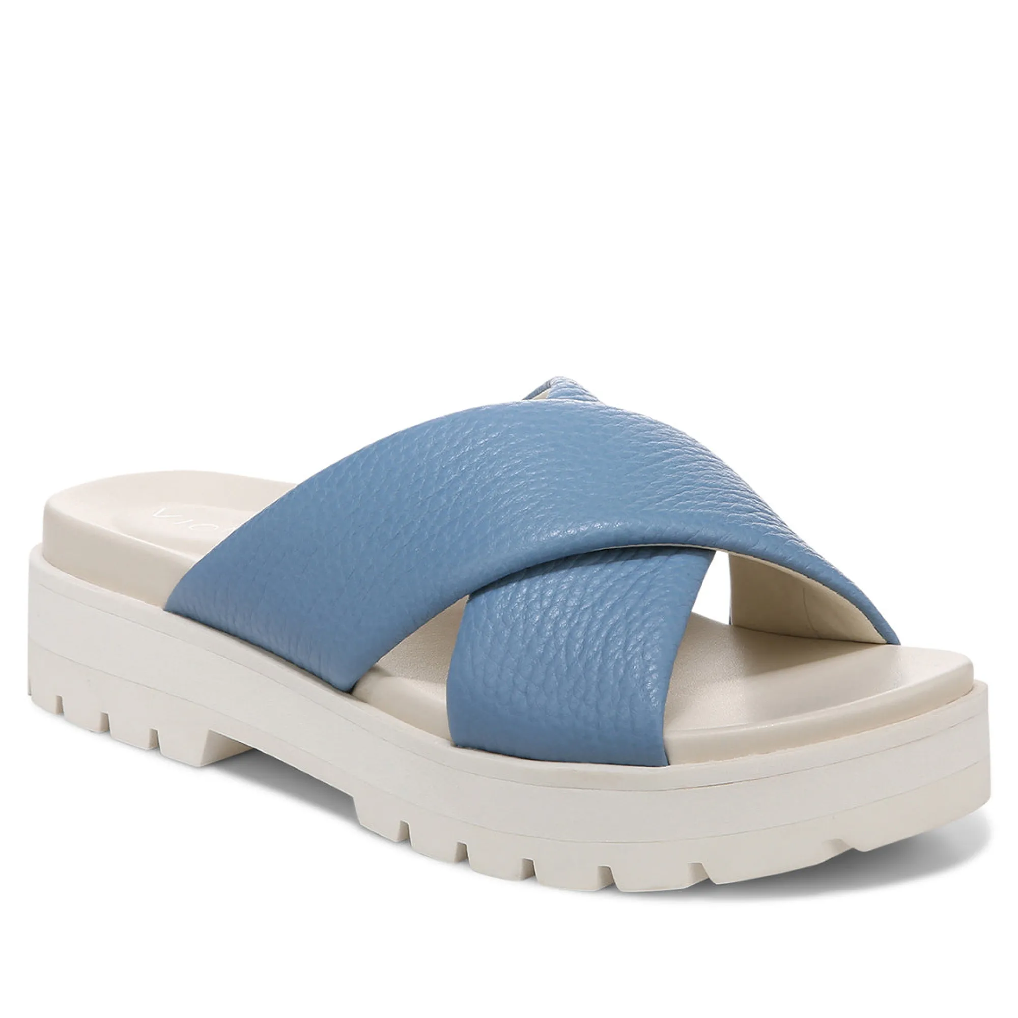 Outlet Vionic Vesta Platform Lug Sandal Blue Shadow|Cream|Macaroon|Pale Lime